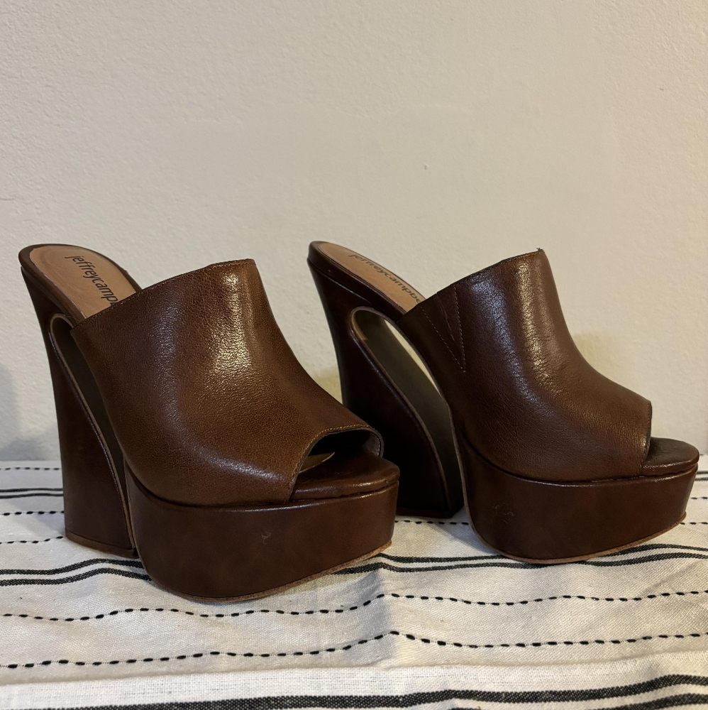 Jeffrey Campbell Dayana Sandals Brown size 37